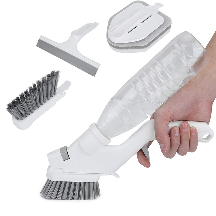 Kitchen Cleaning Brush Kit Water-spraying Multi-functional Kitchen 5 piece
