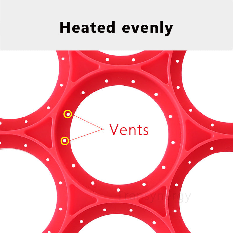 Food-grade Silicone Fried Egg Ring Heat Resistant Circle