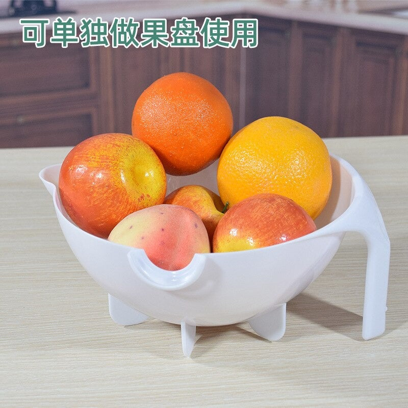 Multi-Function Household Grater Draining Basket