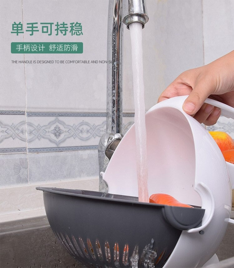Multi-Function Household Grater Draining Basket