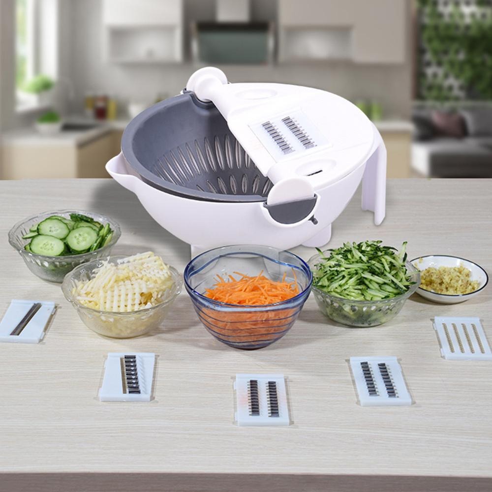 Multi-Function Household Grater Draining Basket
