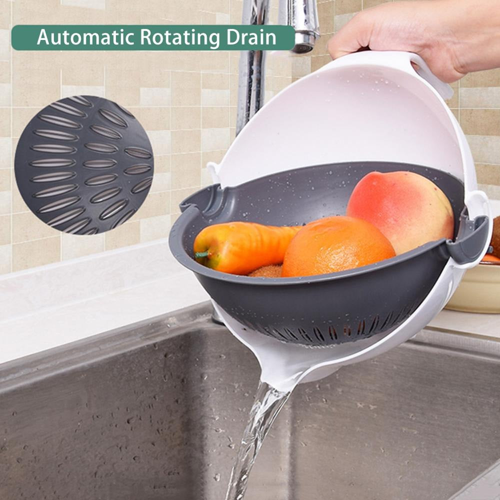 Multi-Function Household Grater Draining Basket